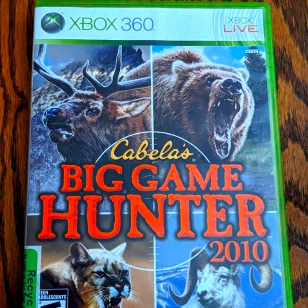 Cabela's Big Game Hunter 2010 | XBOX 360 LIVE | VG | CIB